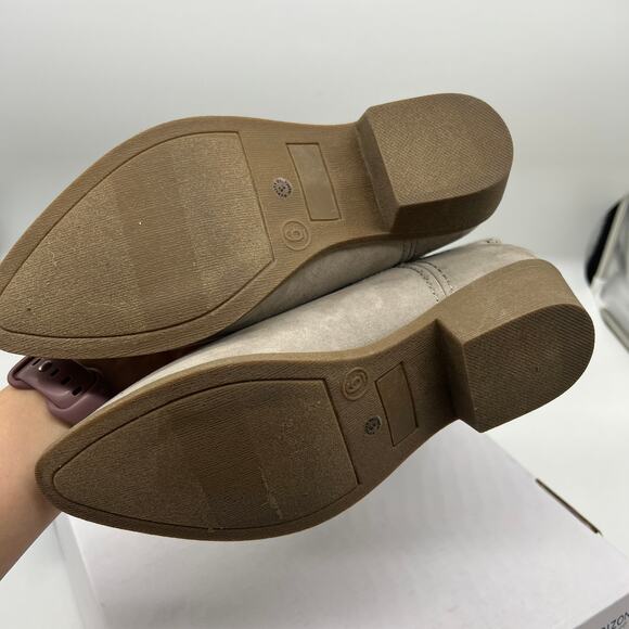 Arizona Jean Co Womens Western Heel Booties Molimo Koala Brown Boots Size 6M - Picture 7 of 9